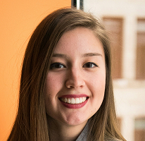 Victoria Lawson, CFO y directora de una empresa de trading financiero, retrato